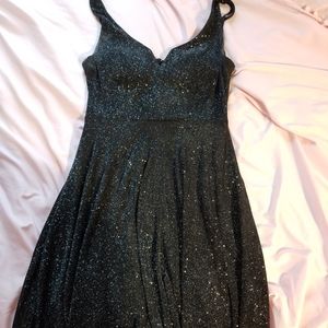 Black sparkly dress
